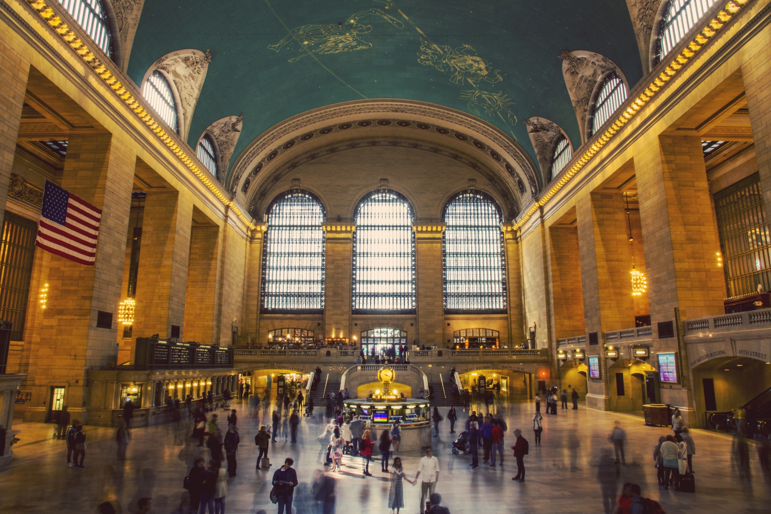 Die Empfangshalle der Central Station – eine der Top-Sehenswürdigkeiten Manhattans