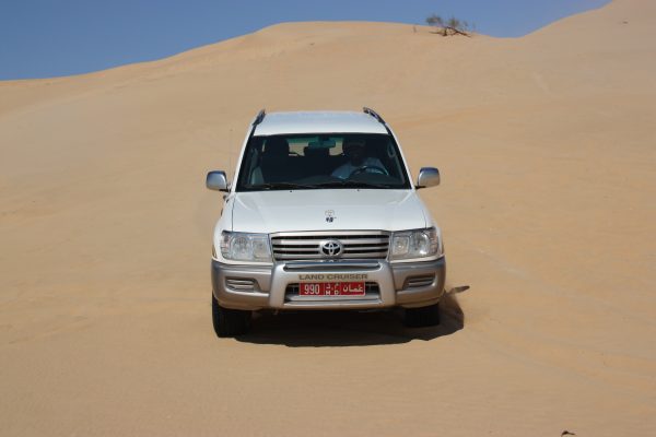 Im Jeep durch den Sand